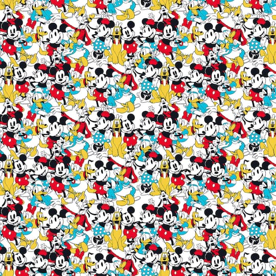 Springs Creative Disney® Mickey Mouse & Friends Snapshot Cotton Fabric
